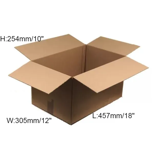 Packaging Now Kartonnen Doos enkelgolf bruin