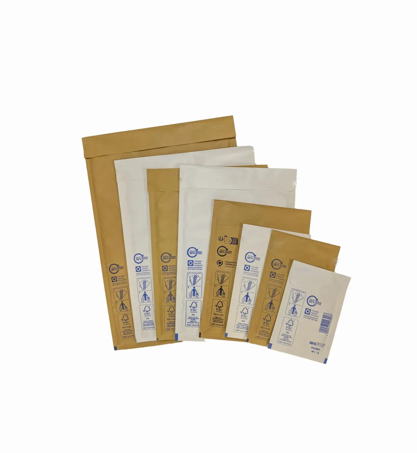 Arofol bubbelenvelop luchtkussenenvelop met plakstrip