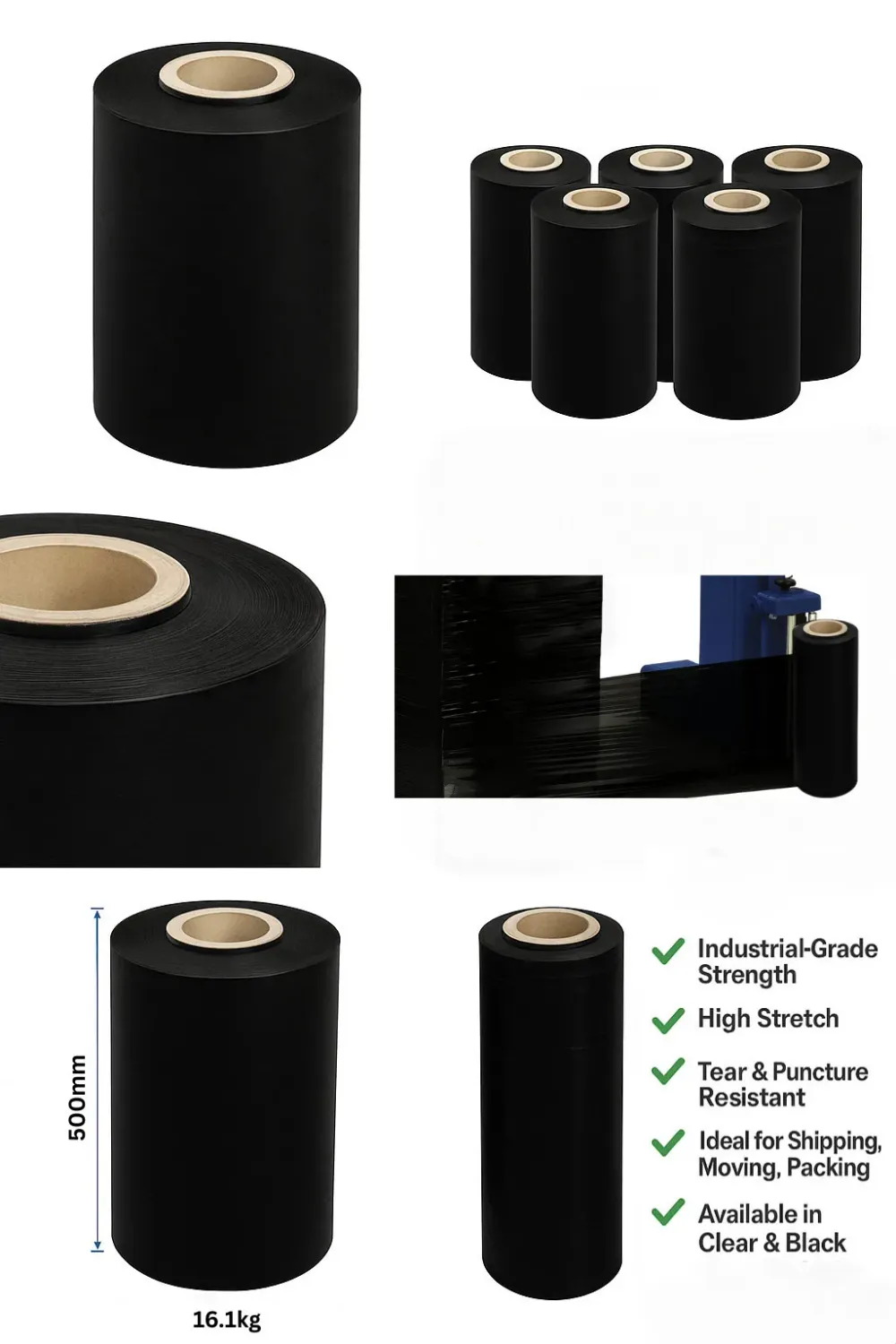 Packaging Now Power Pre machinefolie palletfolie rekfolie