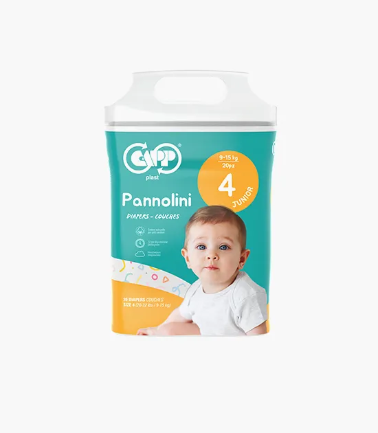 Capp-Plast luier verpakkingszak met handvat coex