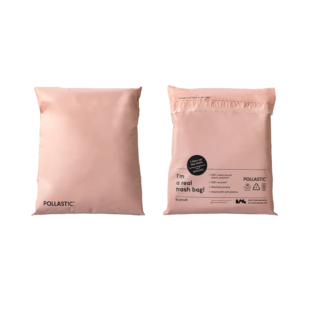 POLLAST!C Recycled verzendzak ocean plastic