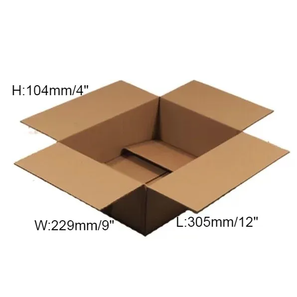 Packaging Now Kartonnen Doos enkelgolf bruin