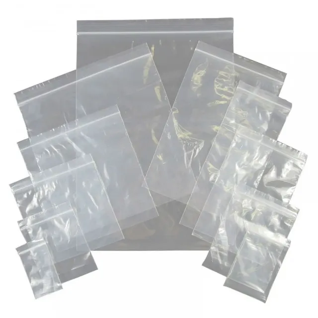 Packaging Now gripzakjes transparant hersluitbaar