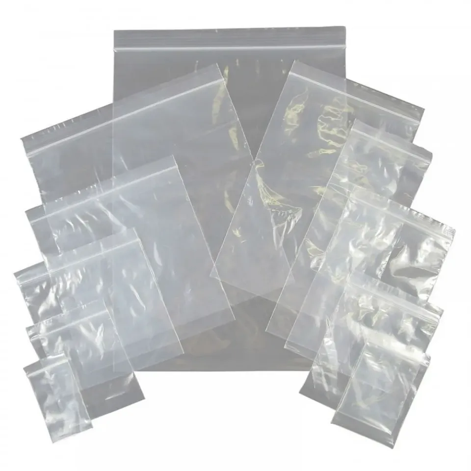 Packaging Now gripzakjes transparant hersluitbaar
