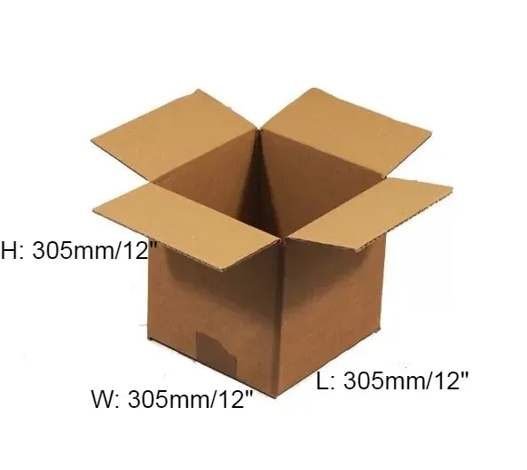 Packaging Now Kartonnen Doos enkelgolf bruin