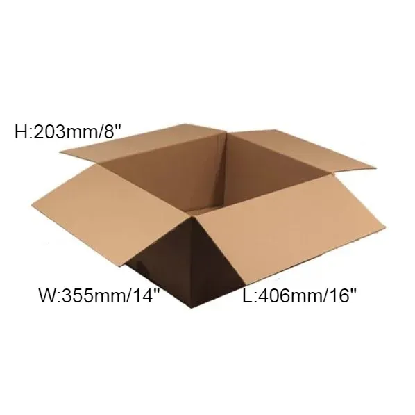 Packaging Now Kartonnen Doos enkelgolf bruin