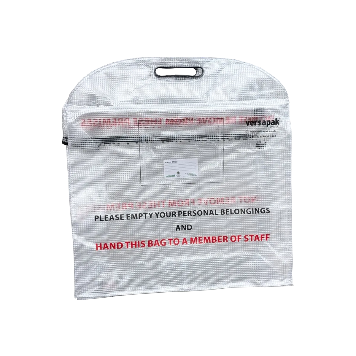 Versapak Patient Property Bag herbruikbare tas antimicrobieel