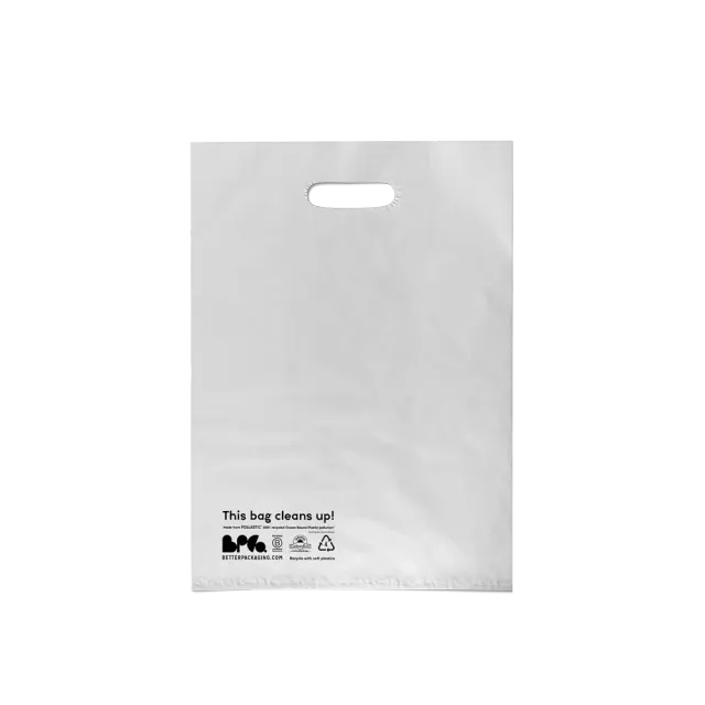 POLLAST!C Reusable Carry Bag draagtas herbruikbaar 35x45