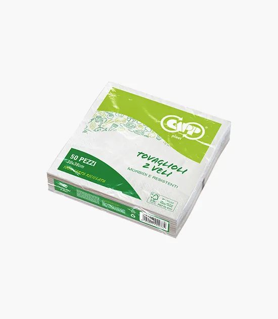 Capp-Plast Servetten Verpakkingszak bedrukt