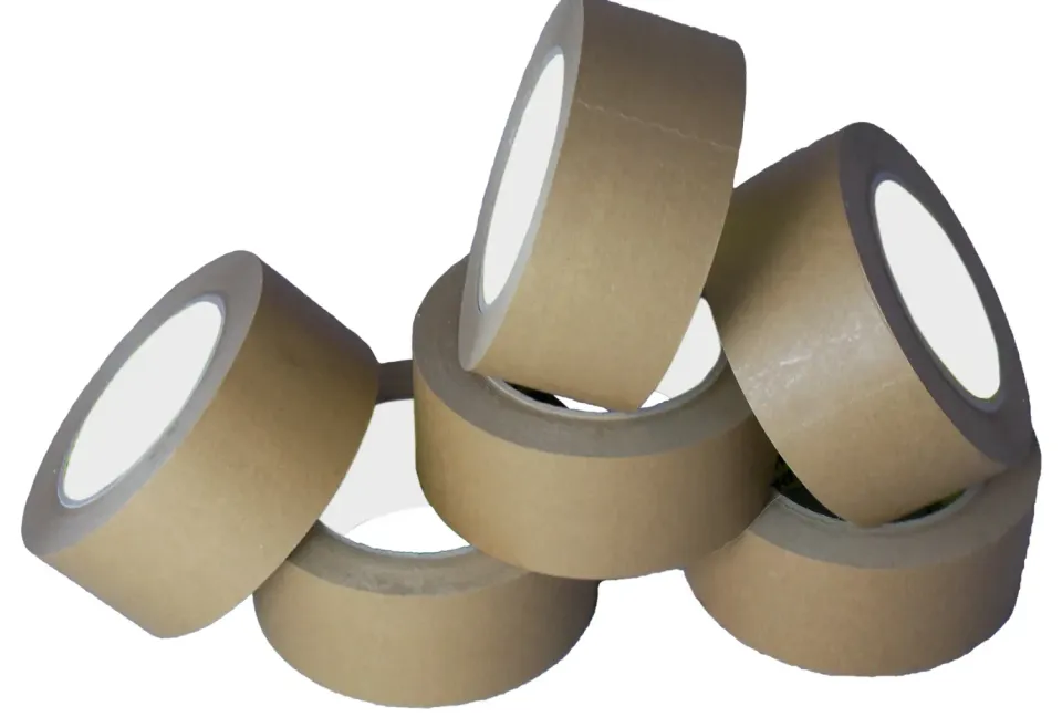 Packaging Now kraft papiertape zelfklevend bruin