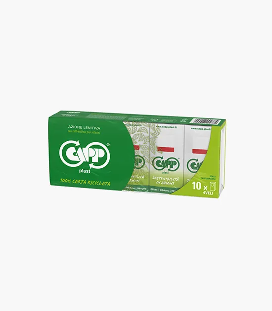 Capp-Plast zakjes voor papieren zakdoekjes