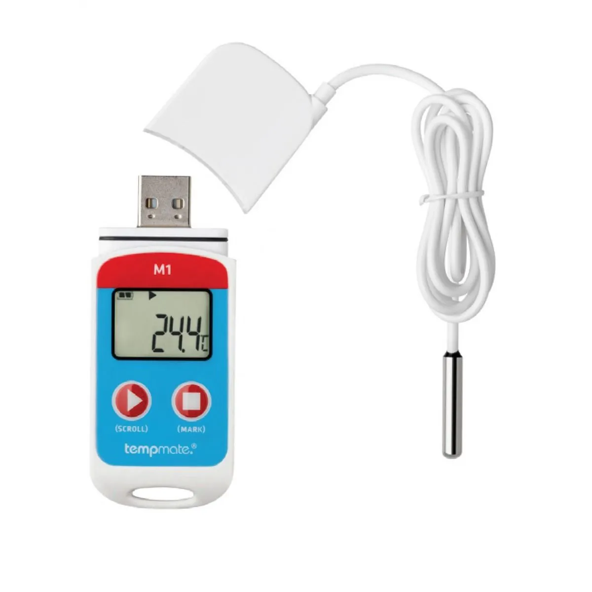 Versapak External Temperature Sensor for Data Logger temperatuursensor