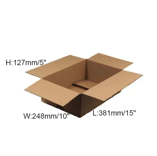 Packaging Now Kartonnen Doos enkelgolf bruin