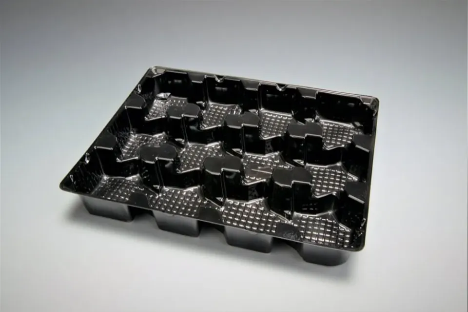 Multi Tray 284 blistertray zwart 12-vaks 178 mm