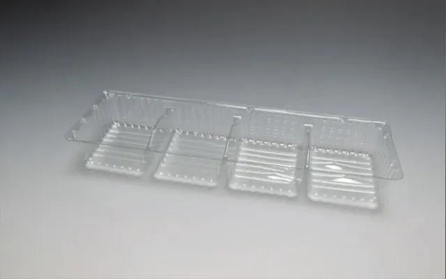 Multi Tray 296 blistertray transparant 4-vaks 270 mm