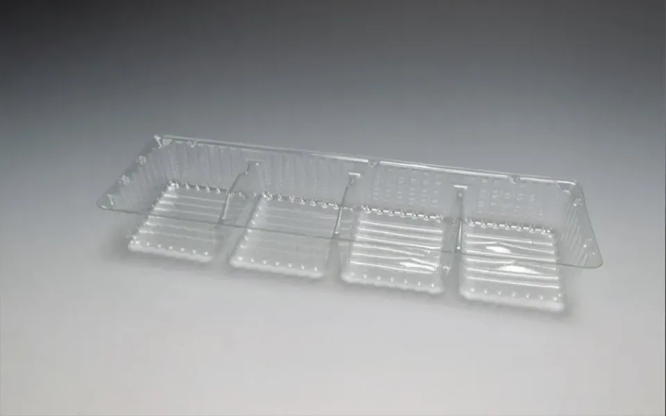 Multi Tray 296 blistertray transparant 4-vaks 270 mm