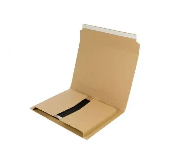 Packaging Now boekverpakking bruin 50 stuks