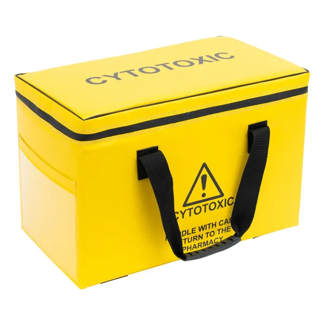 Versapak Cytotoxic medicijntas met tamper-evident sluiting
