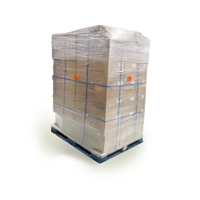 POLLAST!C palletwrap palletfolie op rol recycled