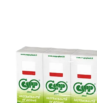 Capp-Plast zakjes voor papieren zakdoekjes