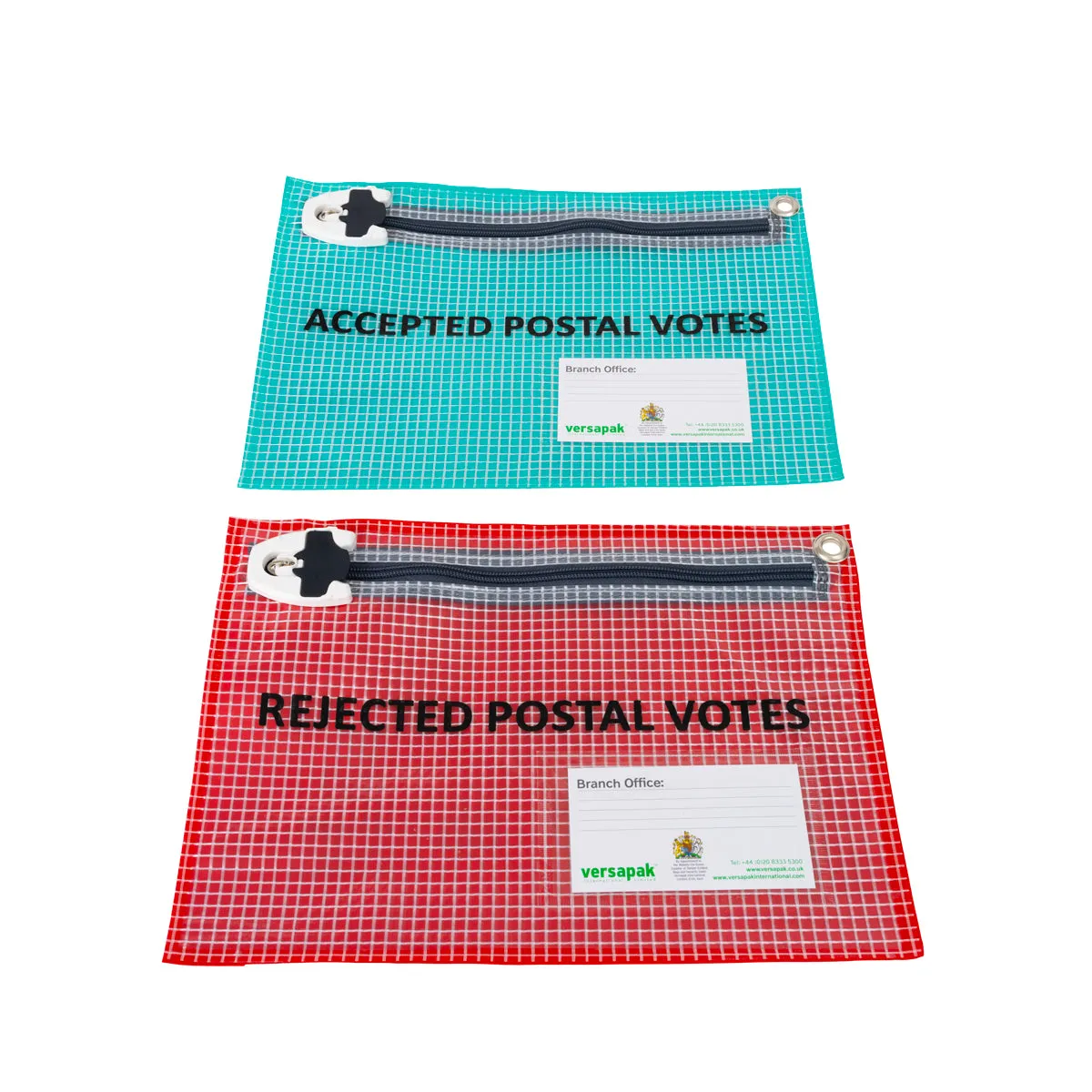 Versapak Postal Vote Bag Accepted stembiljettas