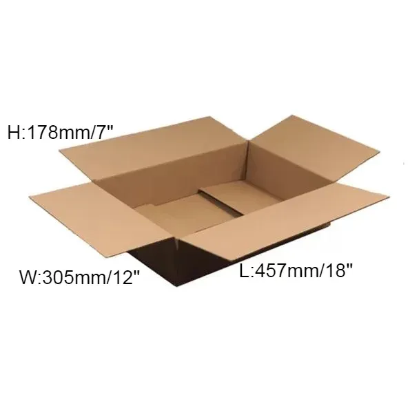 Packaging Now Kartonnen Doos enkelgolf bruin