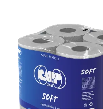 Capp-Plast folie op rol voor toiletpapier PE