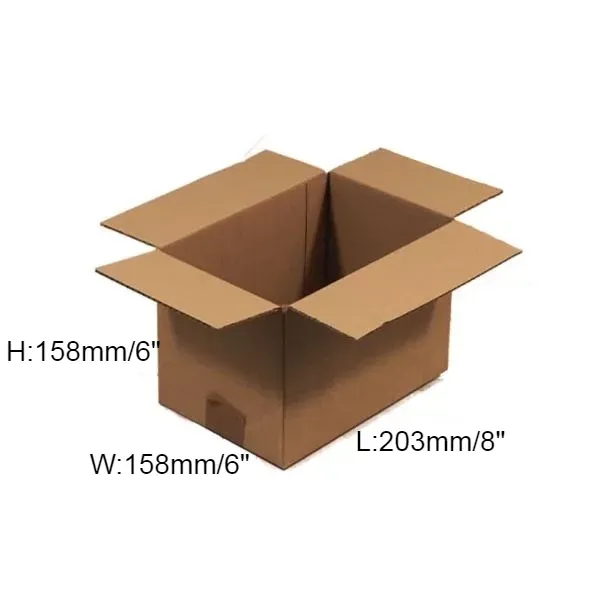 Packaging Now Kartonnen Doos enkelgolf bruin